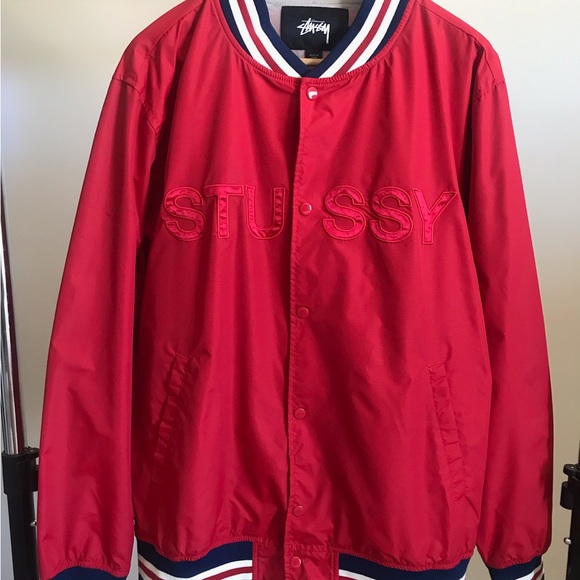Stussy SS varsity jacket size large brand new - Picture 9 of 10